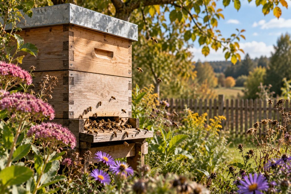 abeilles domestiques - plantes mellifères d'automne pour la colonie