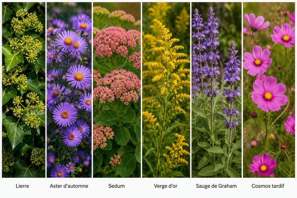 plantes mellifères d'automne nectarifères